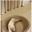 Roundl Shape Cat Scratching Cardboard - Cat Scratch Pad Corrugated Lounge | Cardboard Bowl Nest Cat Scratcher | Cat Pad Board Scratcher | Cat Scratcher