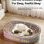 Gradient Color Oval Shape Cat Scratching Cardboard - Cat Scratch Pad Corrugated Lounge | Cardboard Bowl Nest Cat Scratcher | Cat Pad Board Scratcher | Cat Scratcher