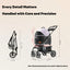Four Seasons Cat Stroller Foldable Pet Travel Carrier