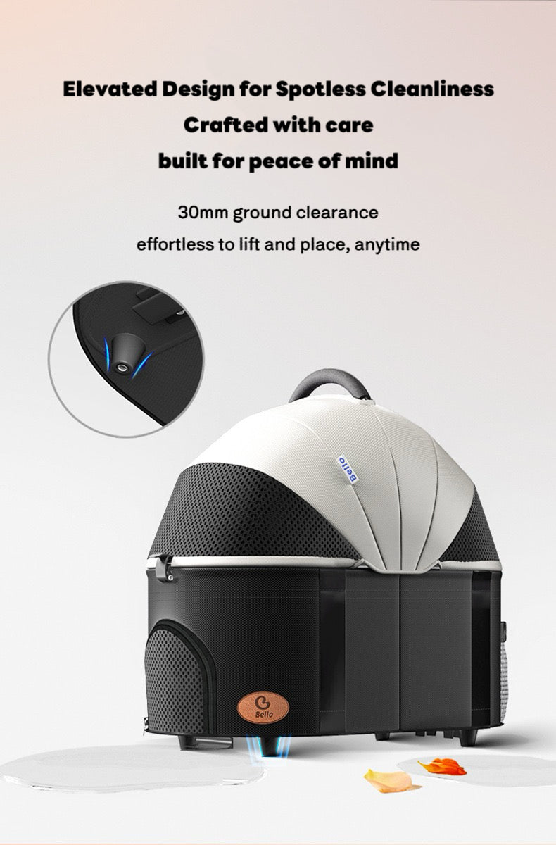 Four Seasons Cat Stroller Foldable Pet Travel Carrier