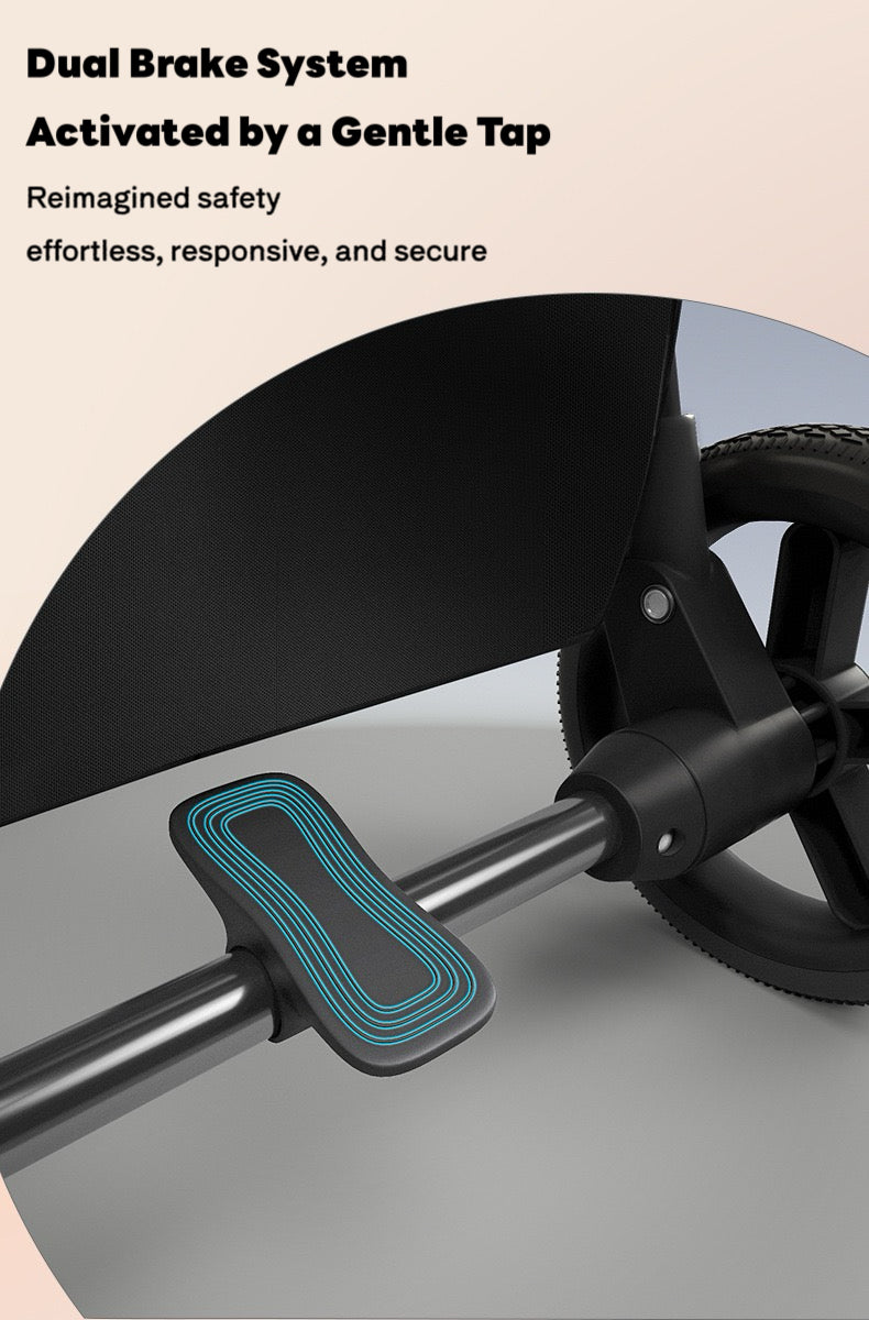 Four Seasons Cat Stroller Foldable Pet Travel Carrier