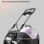 Four Seasons Cat Stroller Foldable Pet Travel Carrier