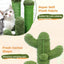 PAWZ Road Cat Scratching Post Cactus Cat Scratcher Featuring with 3 Scratching Posts and Dangling Ball