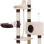 Pawz Road Cat Apartments Cat Nest Cat Tree One Cat Villa Grab Column Cat Climbing Frame Sisal Jumping Platform Cat Climbing Frame Cat Tree Tower