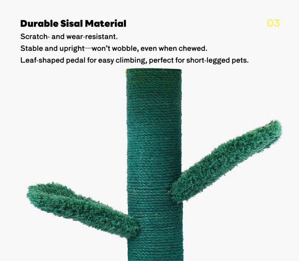 ZEZE Barbie Potted Flower Cat Condo