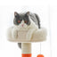 ZEZE White Cream Style Cat Tree