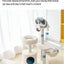 ZEZE White Cream Style Cat Tree