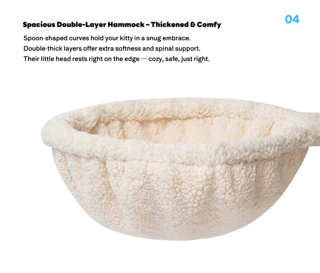 ZEZE White Cream Style Cat Tree