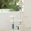 ZEZE White Cream Style Cat Tree Plus