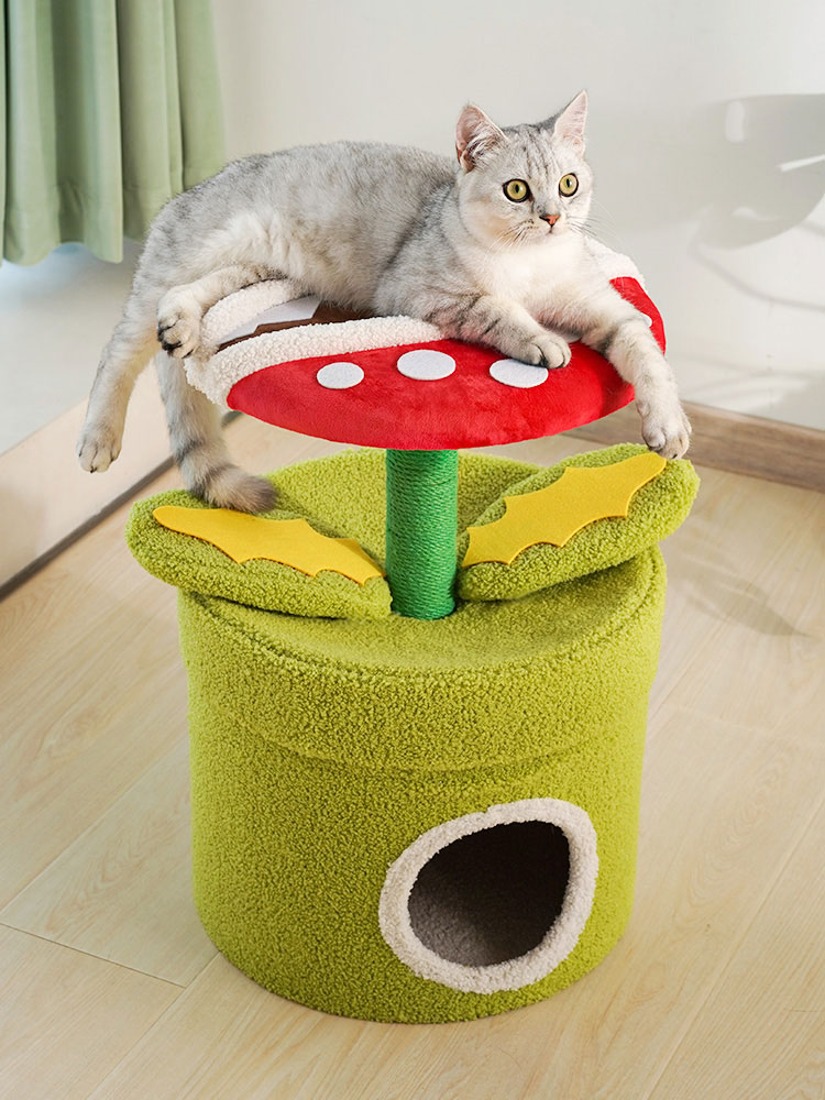 Super Cannibal Flower Cat Tree