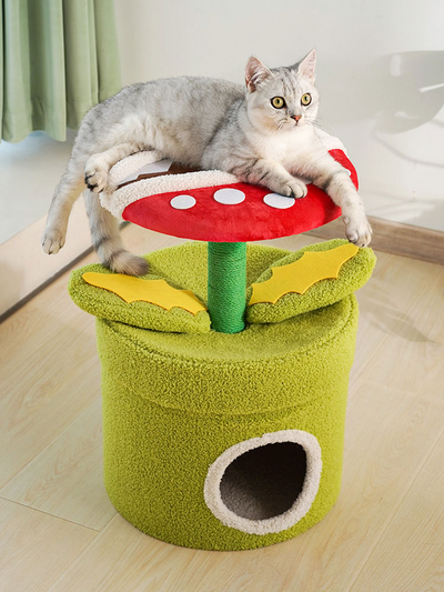 Super Cannibal Flower Cat Tree