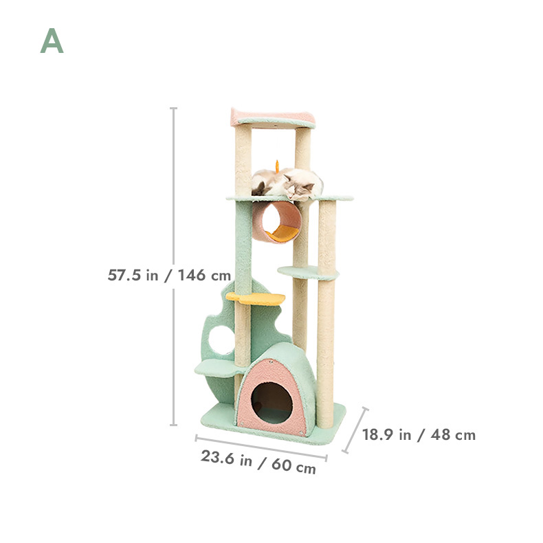 Pink Forest Cat Tree