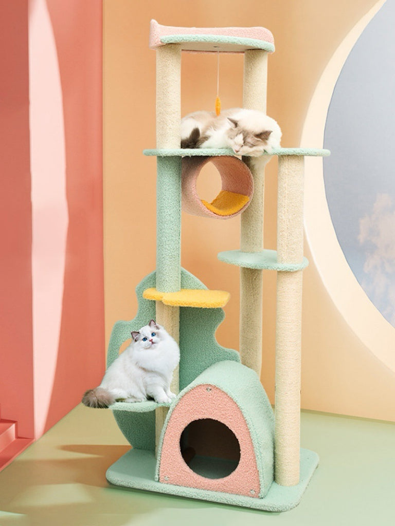 Pink Forest Cat Tree