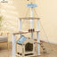 Windmill Wood Cat Condo House