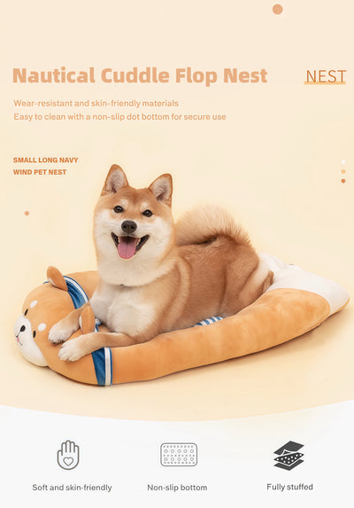 Nautical Cuddle Flop Nest