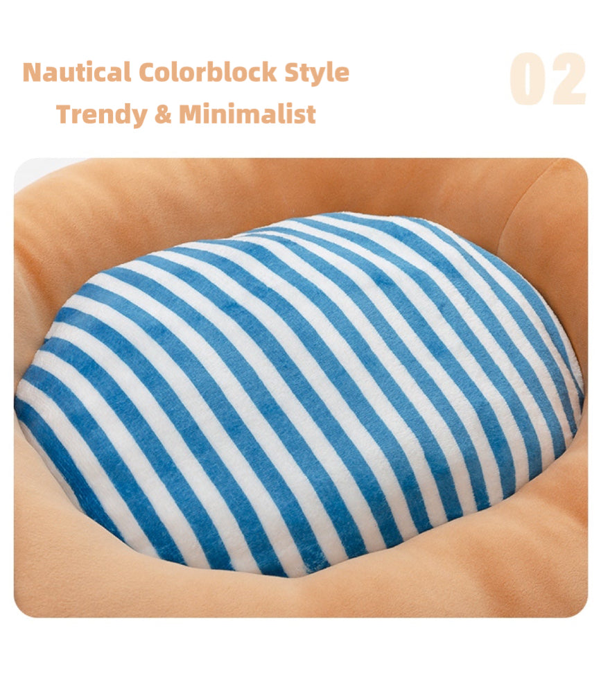 Nautical Cuddle Flop Nest