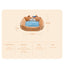 Navy Style Square Pet Bed