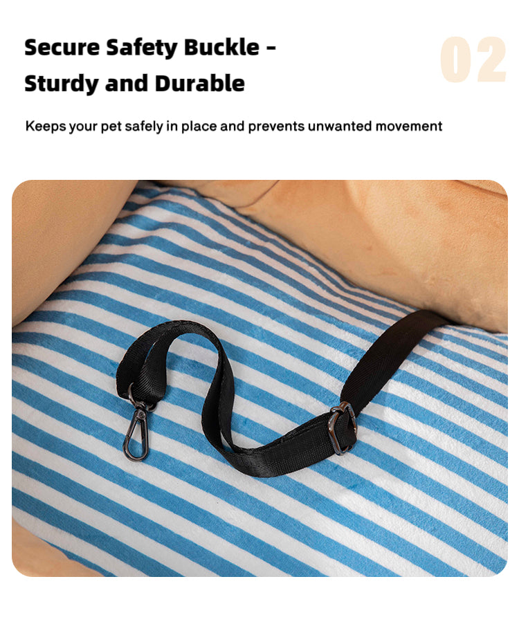 Navy Style Car Travel Pet Nest