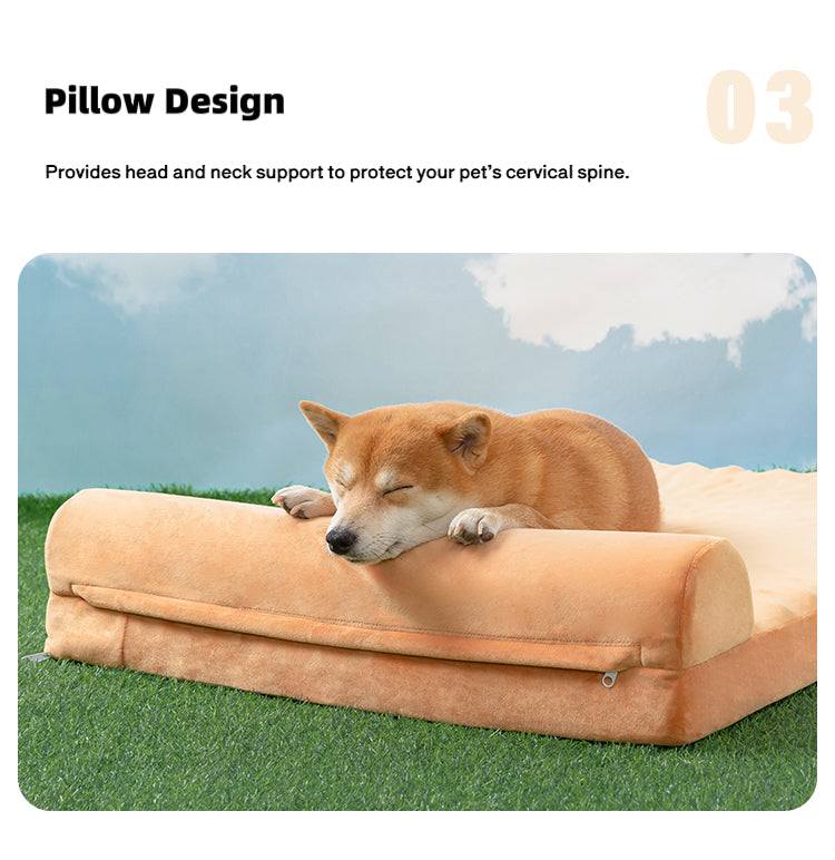 Navy Style Military-Inspired Pet Mattress