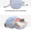 K.1 D.Ball Cat Bed Fun Nest Foldable Transformable Washable Scratch Resistant Cat Cave