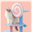 Pink Lollipop Cat Tree