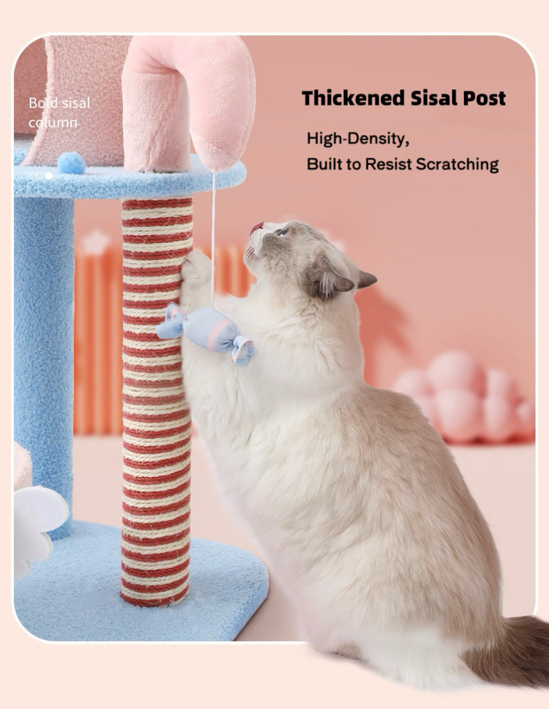 Pink Lollipop Cat Tree