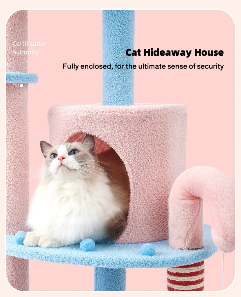 Pink Lollipop Cat Tree