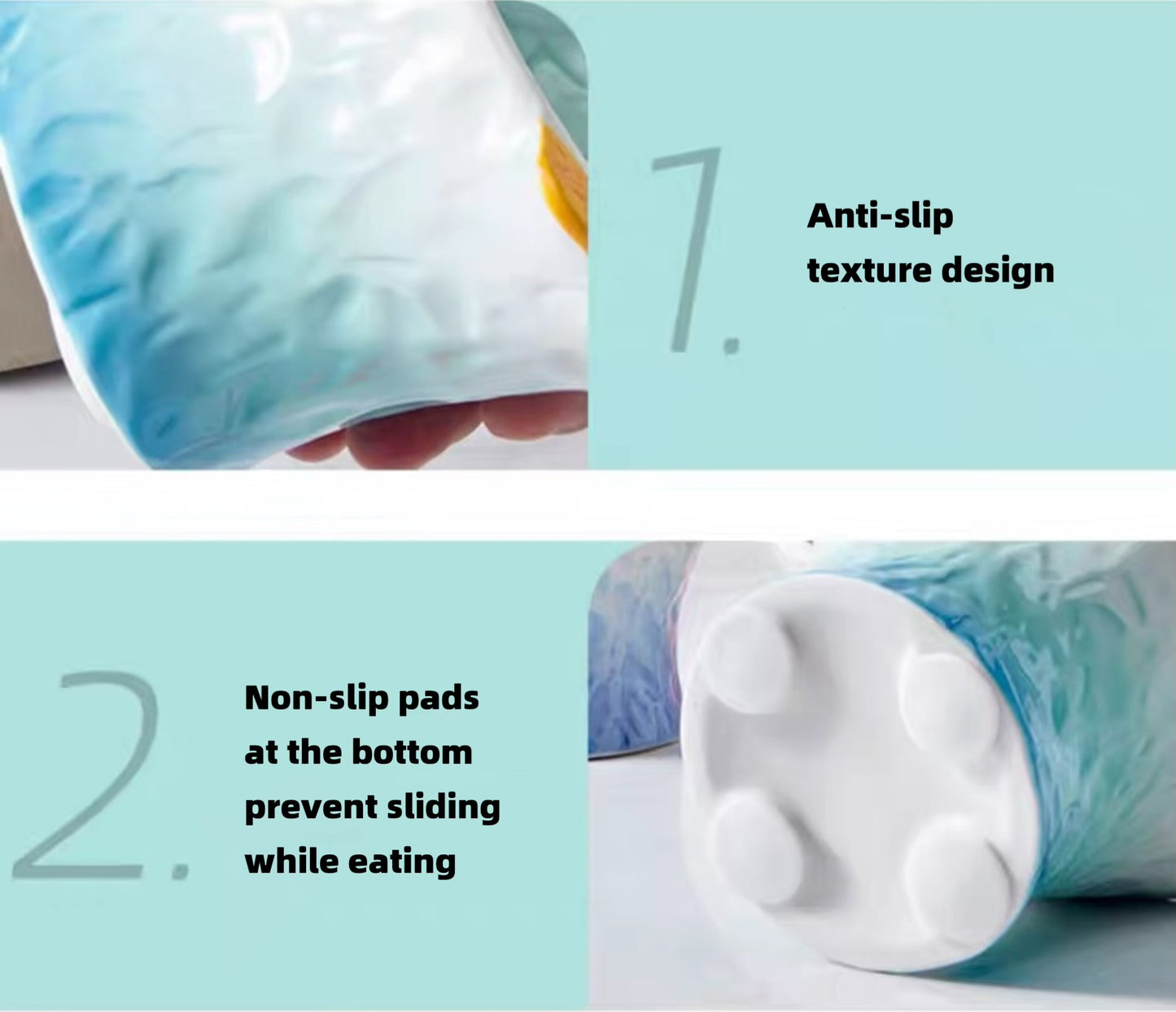 Raised Tilted Ceramic Cat Bowl - Cute Elevated Slanted Shallow Angled Cat Dish - Personalized Pet Feeder for Food Feeding - Ergonomic Anti Vomiting Whisker Fatigue - Size for Cat and Small Dog