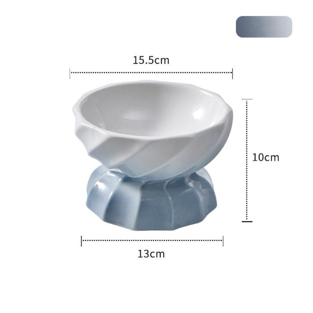 Macaron Gradient Ceramic Pet Bowl
