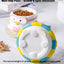 Penguin Swim Ring Ceramic Pet Bowl