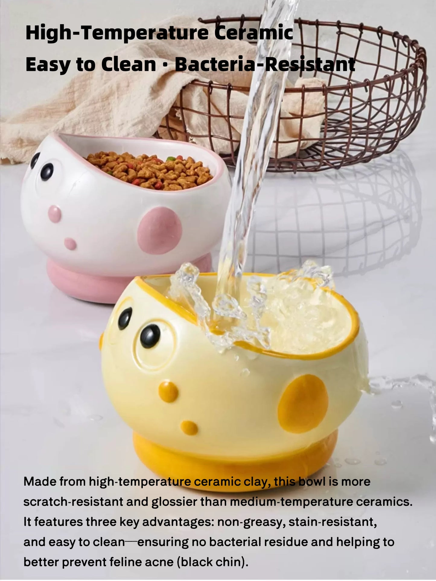 Little Crybaby Ceramic Pet Bowl