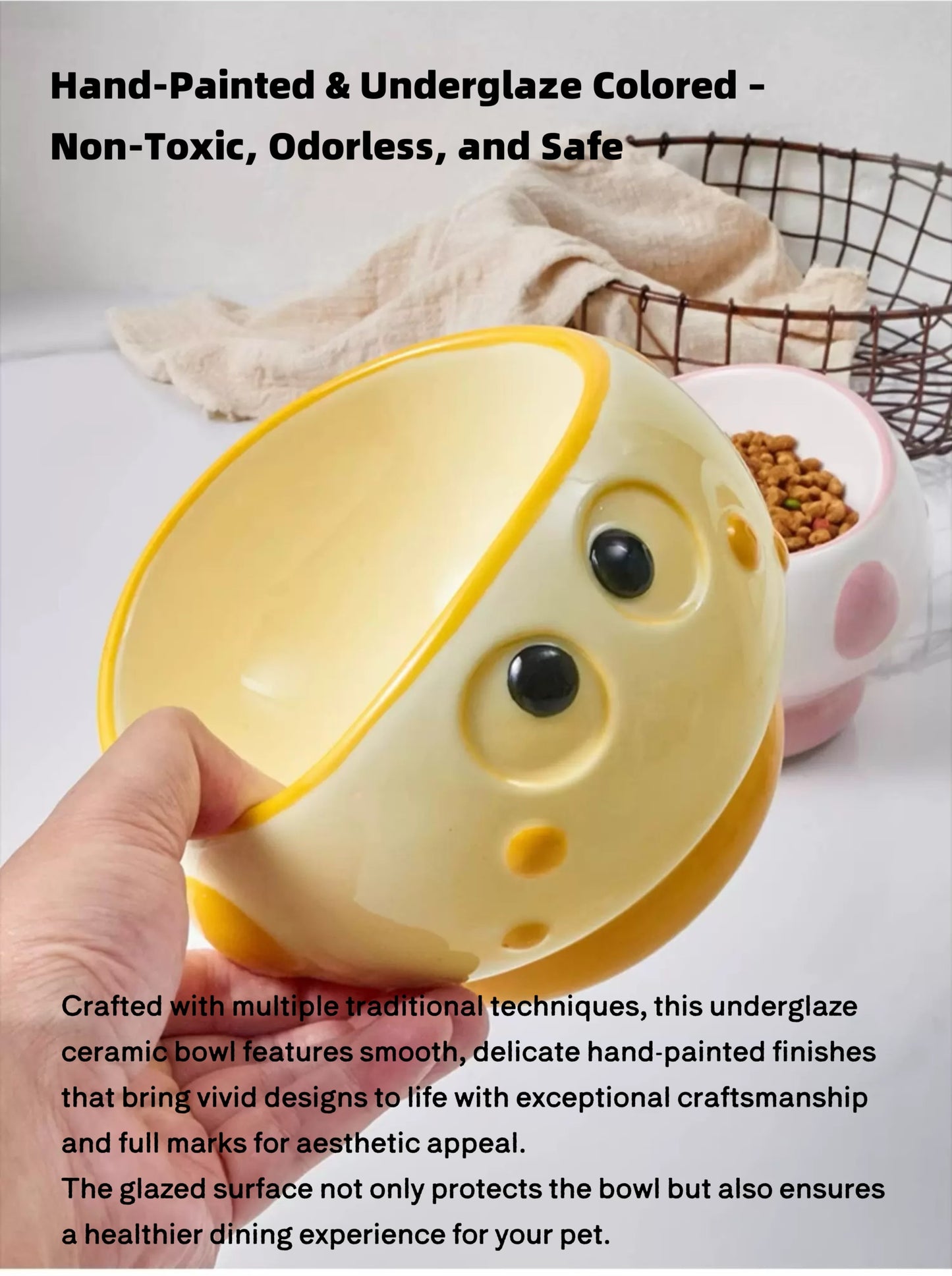 Little Crybaby Ceramic Pet Bowl