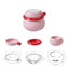 3-in-1 Ceramic Pet Bowl Set