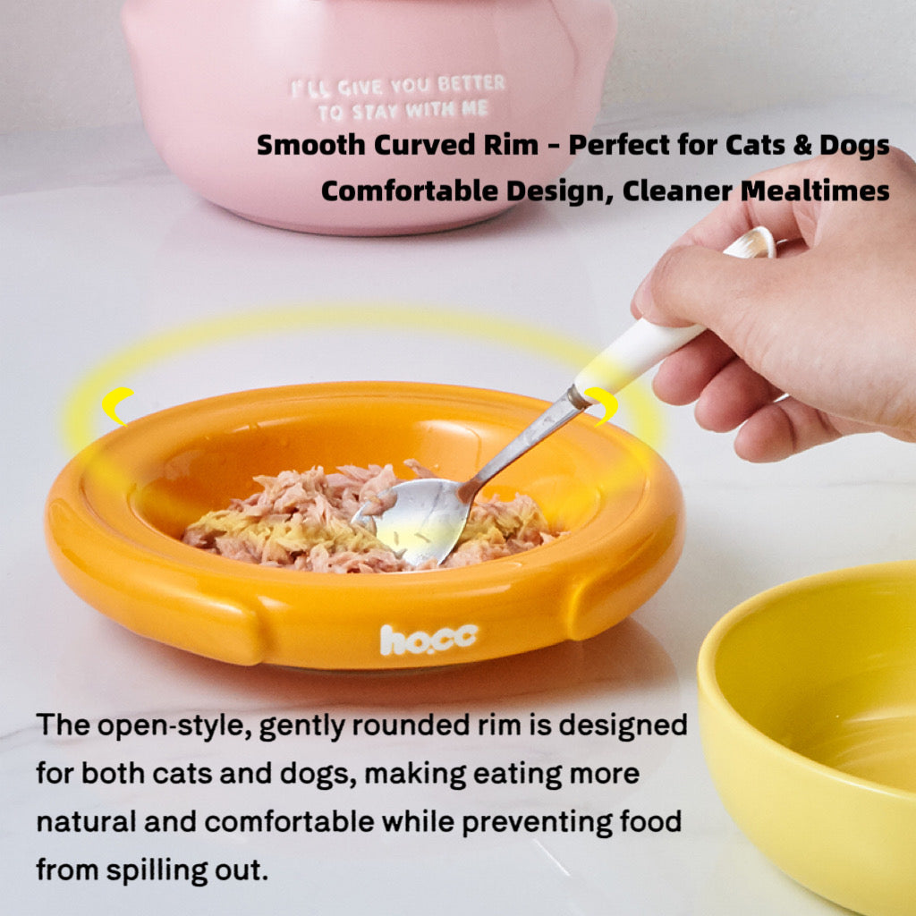 3-in-1 Ceramic Pet Bowl Set
