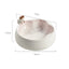 Cat & Sakura ceramic pet bowl dimensions diagram pink