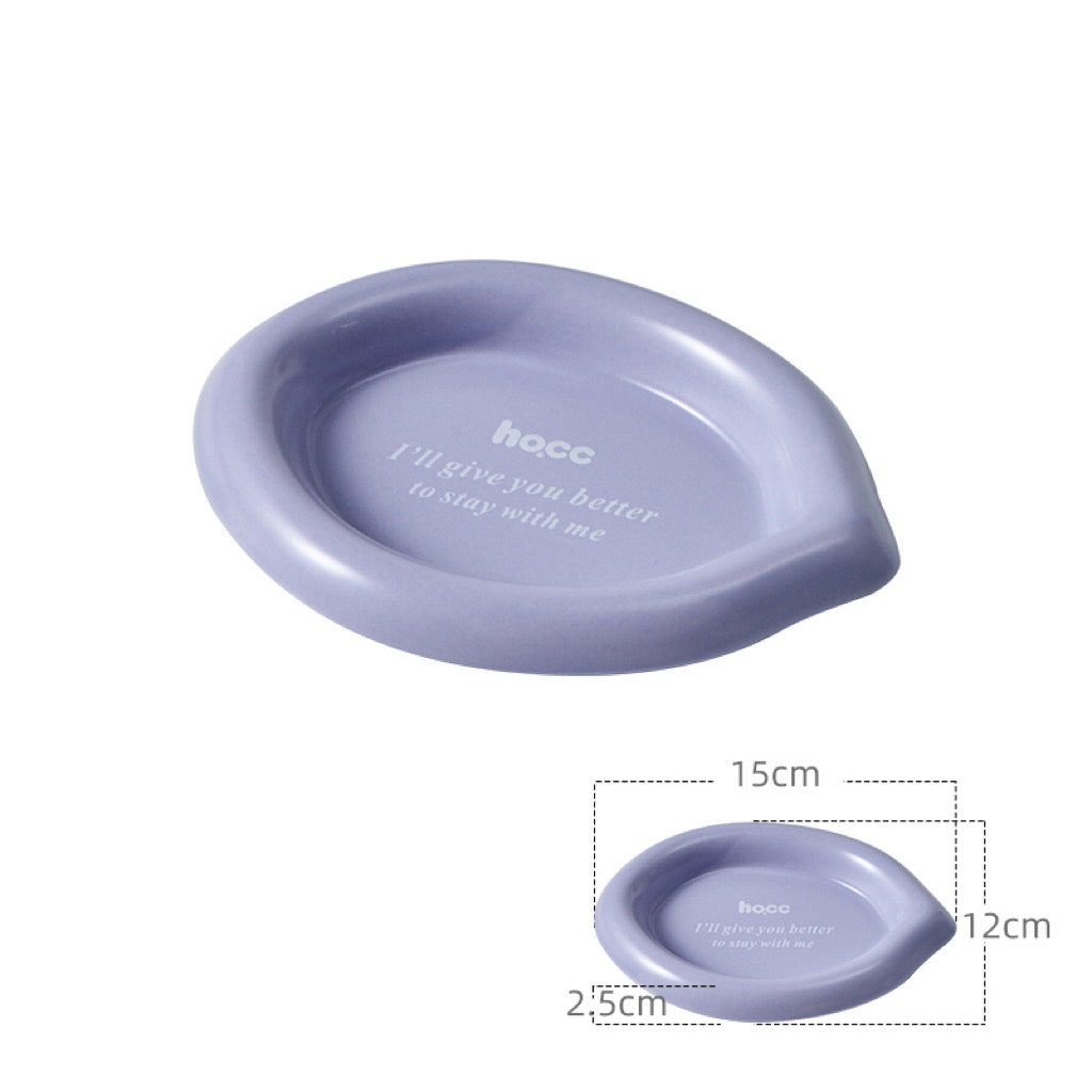 Colorful Ceramic Pet Plates