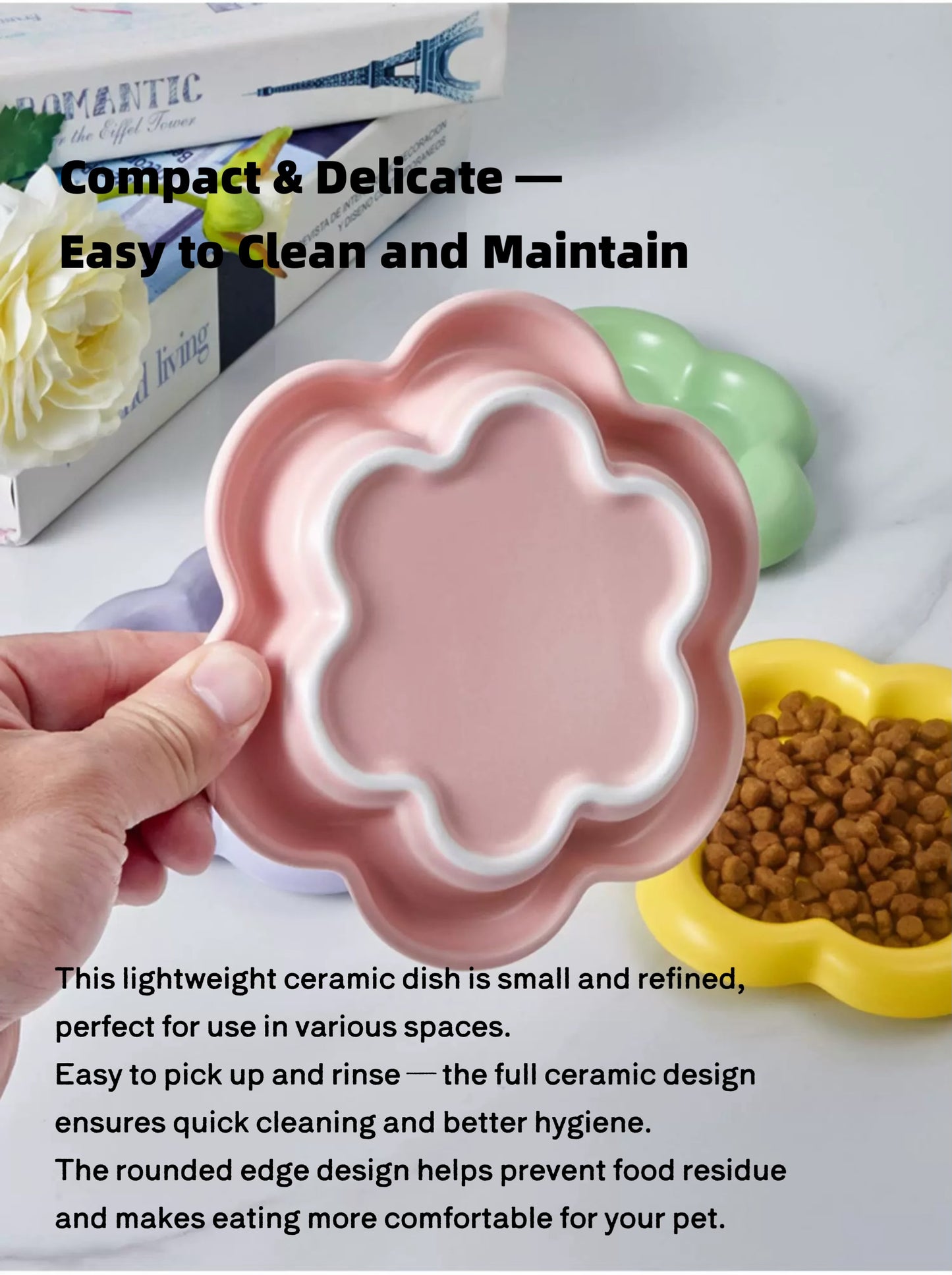 Colorful Ceramic Pet Plates