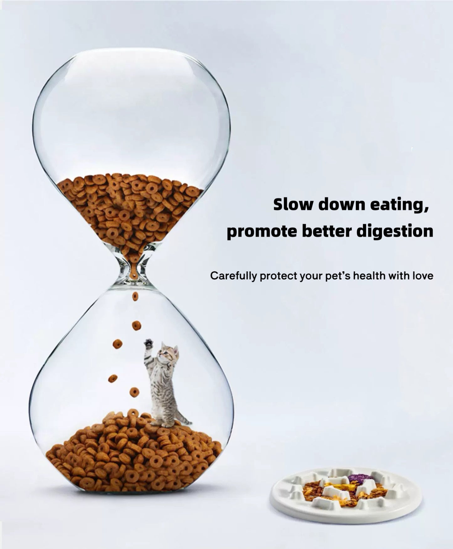 Ceramic Slow Eating Bowl