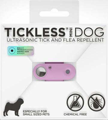 TICKLESS® Mini Rechargeable Ultrasonic Tick and Flea Repellent - Purple product image 1