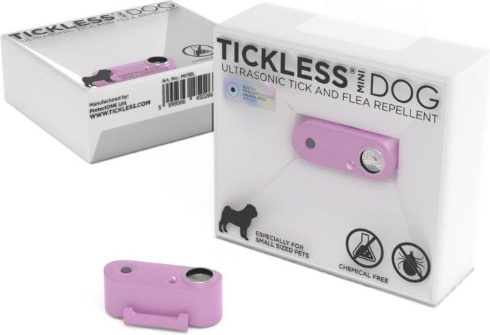 TICKLESS® Mini  Rechargeable Ultrasonic Tick and Flea Repellent - Pink