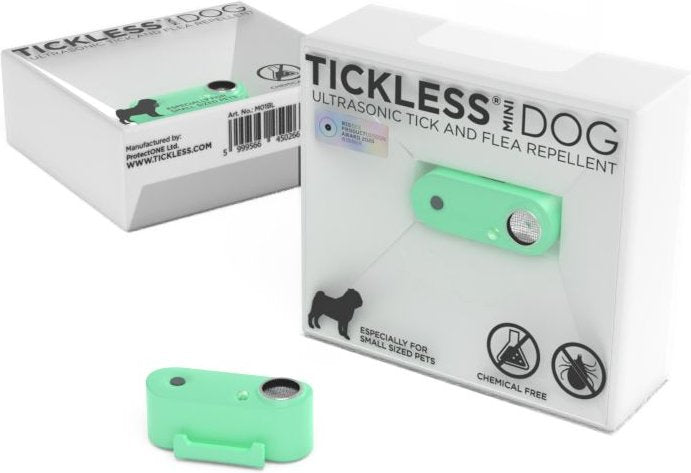 TICKLESS® Mini  Rechargeable Ultrasonic Tick and Flea Repellent - Mentha Green