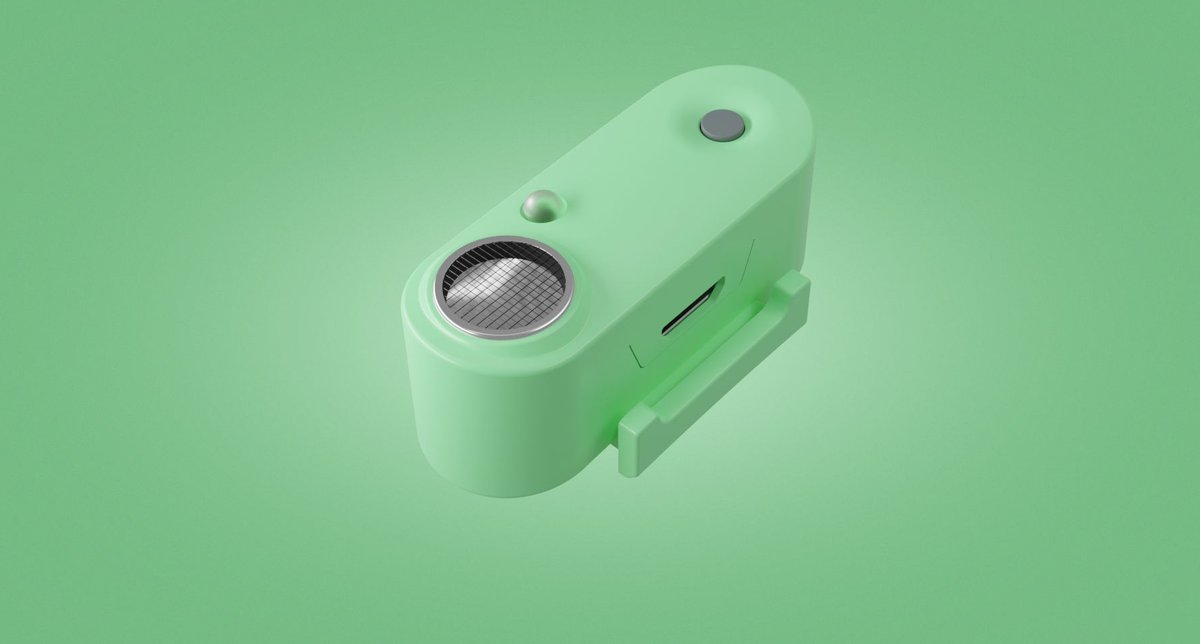 TICKLESS® Mini  Rechargeable Ultrasonic Tick and Flea Repellent - Mentha Green