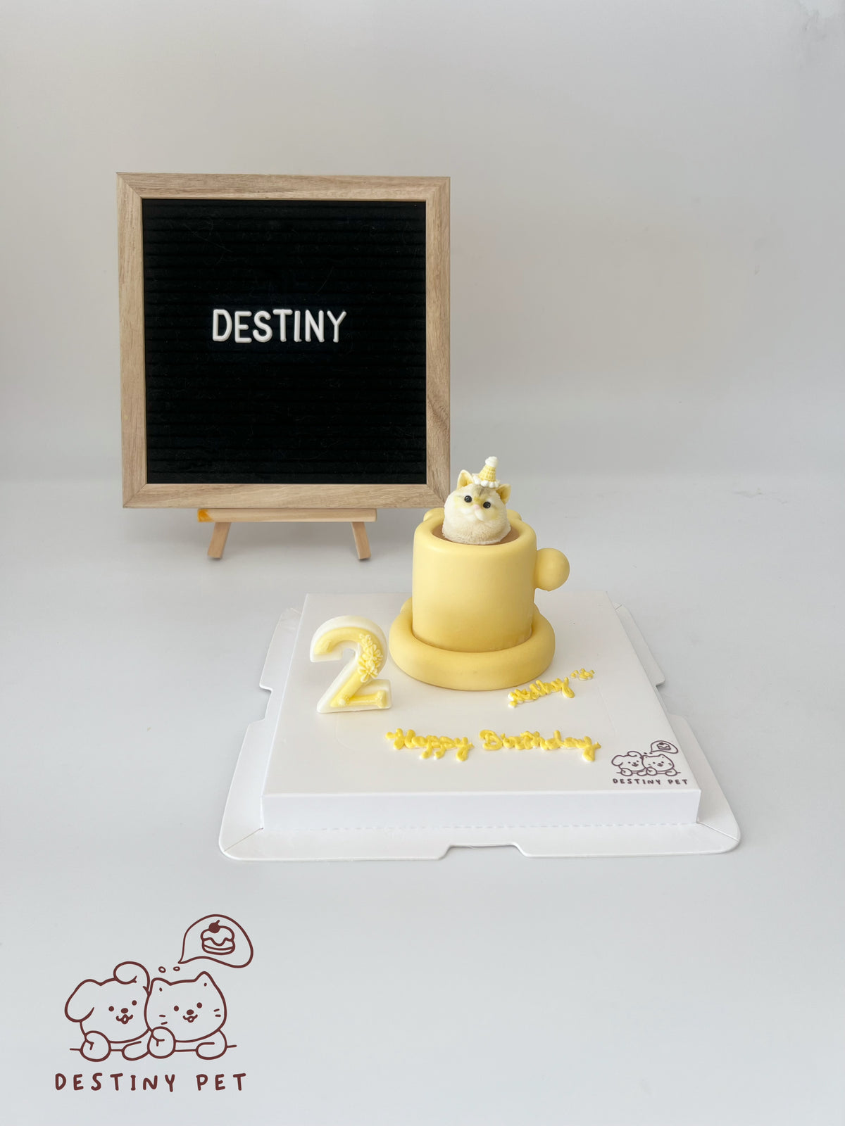 Afternoon Tea Pet Cake，Pet Birthday Cake, Pet Cake，Dog&Cat Birthday Cake