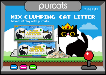 CATURE Purcats mixed clumping cat litter product overview