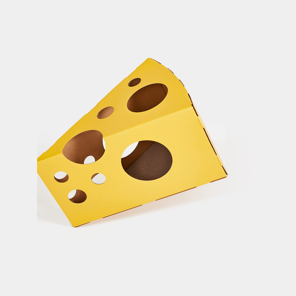VETRESKA CHEESE CAT SCRATCHING BOX image 4