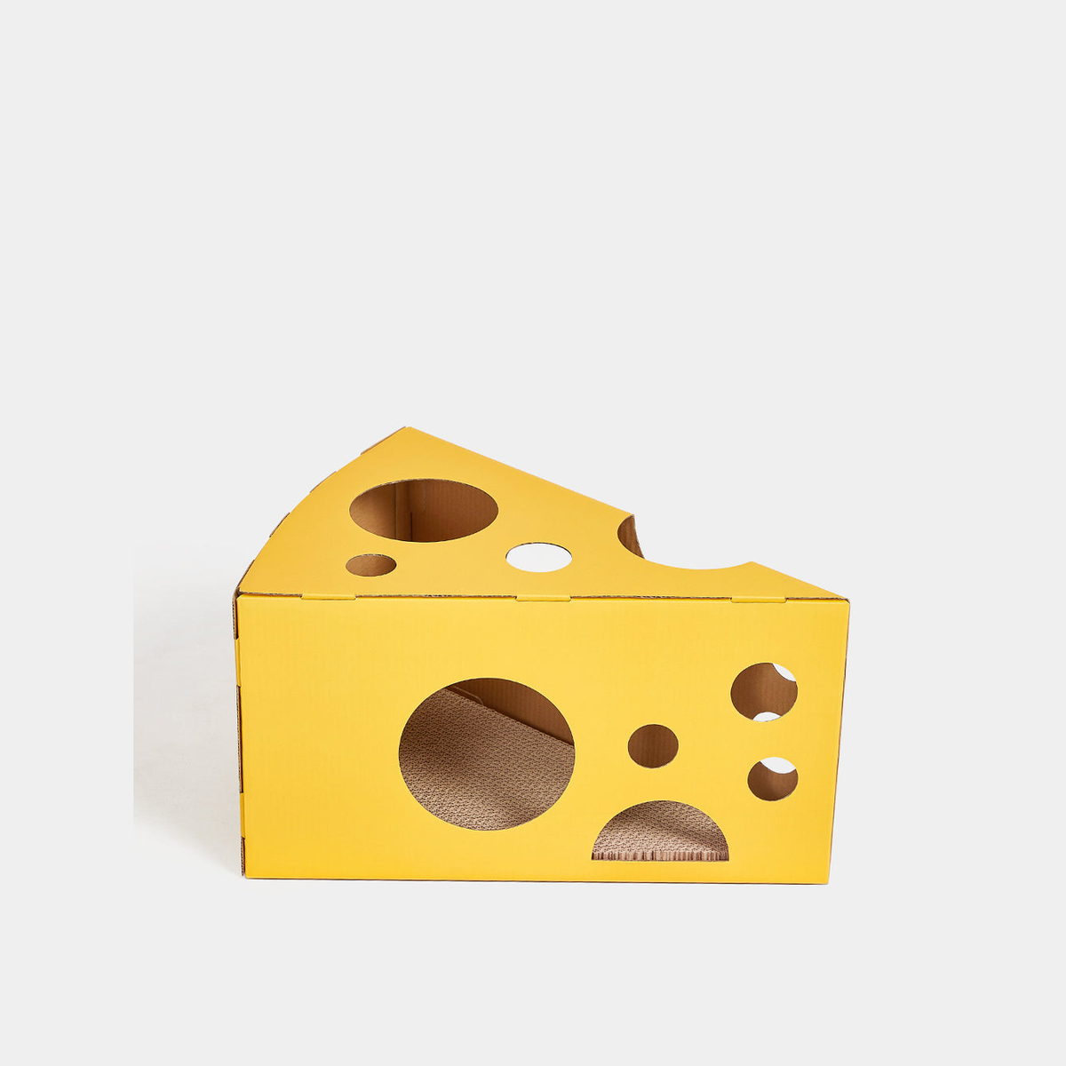 VETRESKA CHEESE CAT SCRATCHING BOX image 6