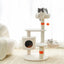 ZEZE White Cream Style Cat Tree