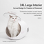 AIWO capsule pet carrier 24 L curved interior [Gallery: Detail]
