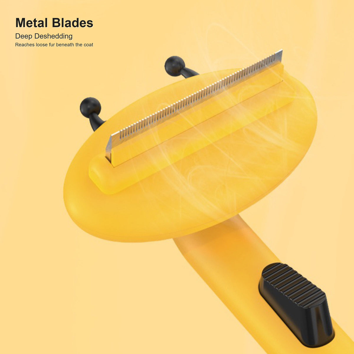 Aiwo bee-shaped deshedding brush for cats and dogs