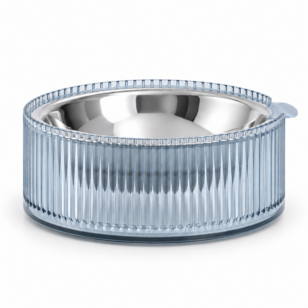 FURRYTAIL BOBO Cat Bowl | Blue SKU FT19030BBB | Pure white background | Square
